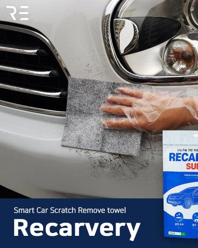 [Recarvery] Smart Car Scratch Remover Towel Polishing Clean Tool Auto CAR Repair