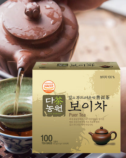 [Tea Garden] Puer Tea 100 tea bags
