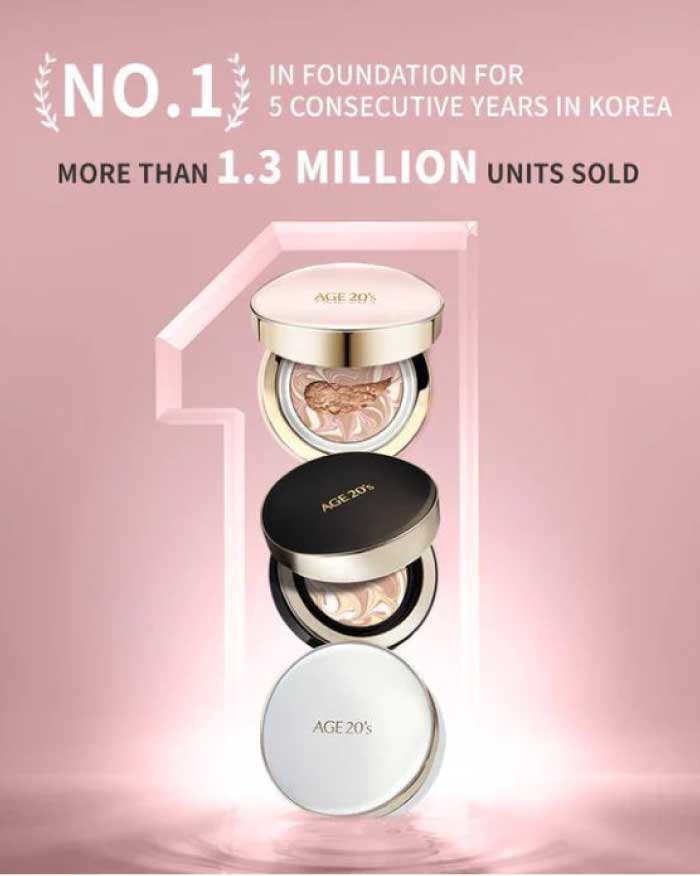 SPECIAL SALE💖 [AGE20'S] Signature essence pact intense cover #13/#21/#23