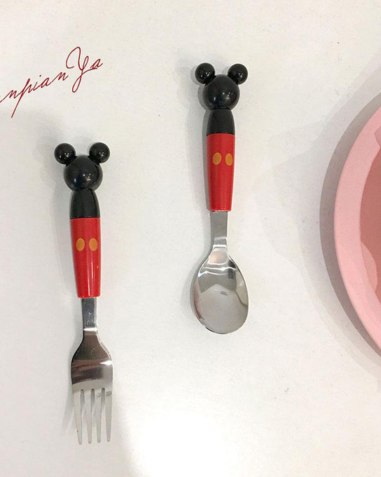 Mickey Spoon and Chopsticks Set