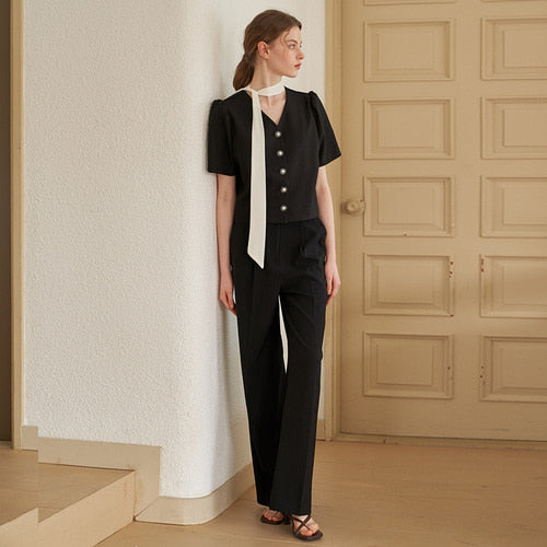 CLASSIC FIT PANTS_BK
