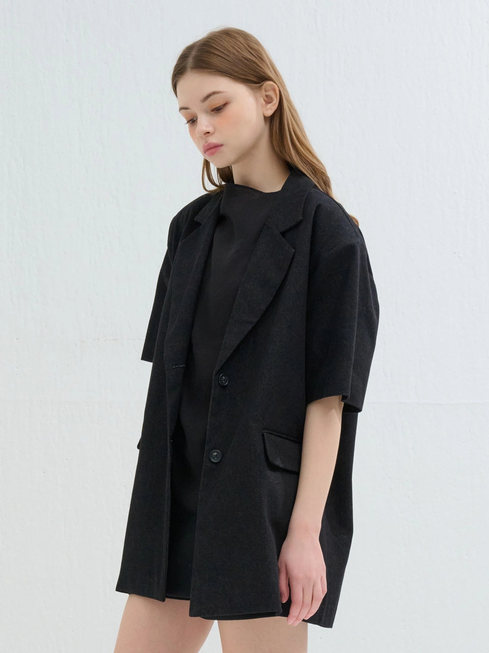 DENIM JACKET BLACK