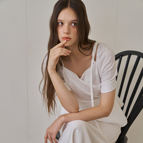MERMER BLOUSE_WH