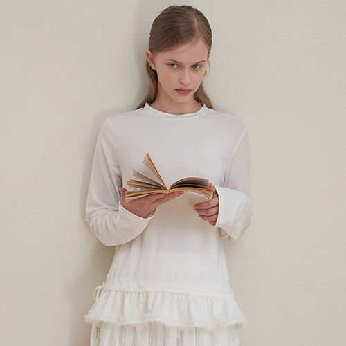LOUND FRILL T-SHIRTS_WT