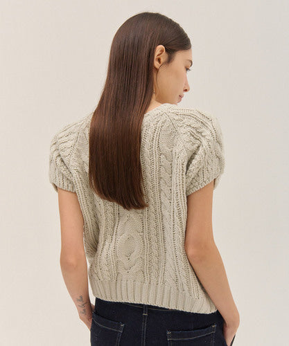 WINTER COZY LAYERD KNIT_L/GR