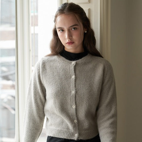 COCO ALPACA CARDIGAN_GR