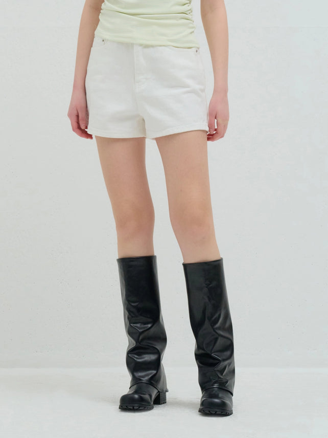 [시즌오프 셋업 x 15%쿠폰적용] COTTON SHORT PANTS WHITE