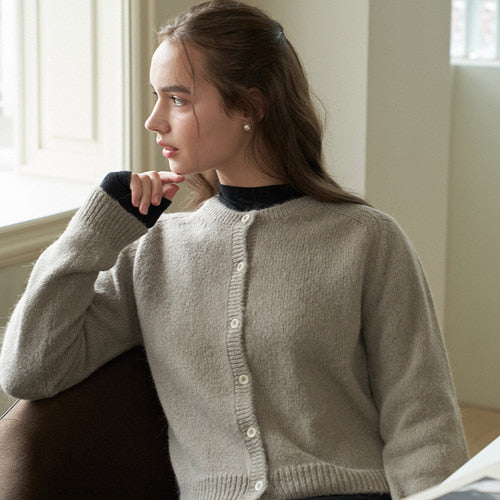 COCO ALPACA CARDIGAN_GR