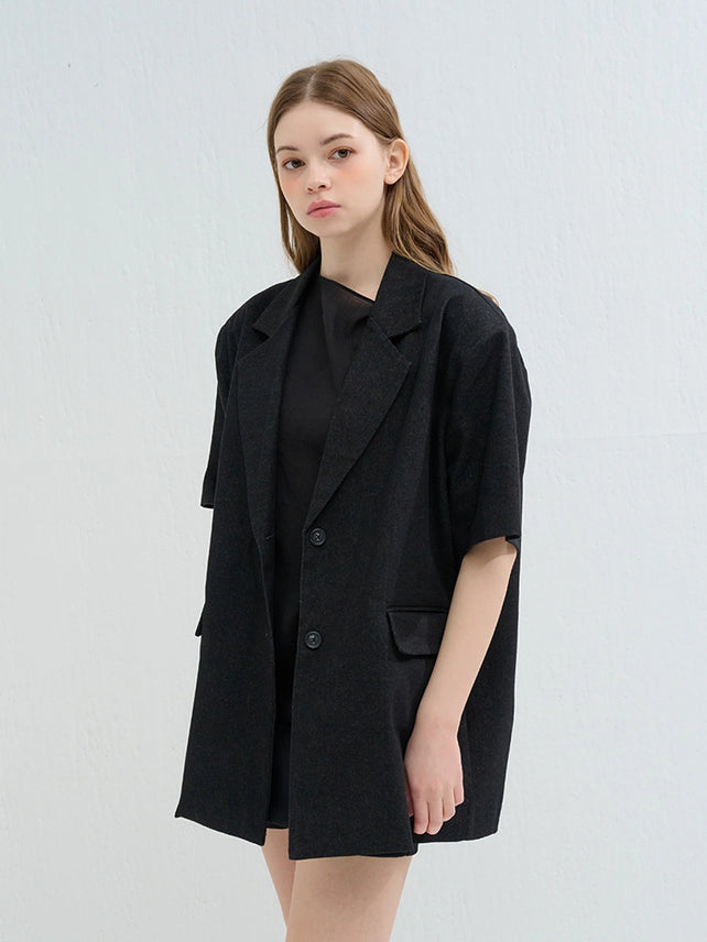DENIM JACKET BLACK