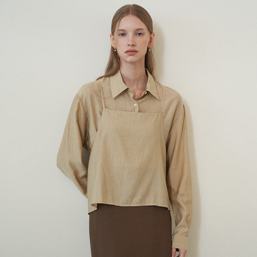 LAYERING PAGE BLOUSE (BE)