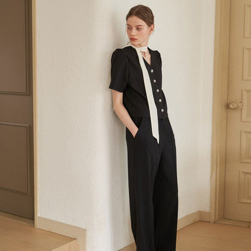 CLASSIC FIT PANTS_BK
