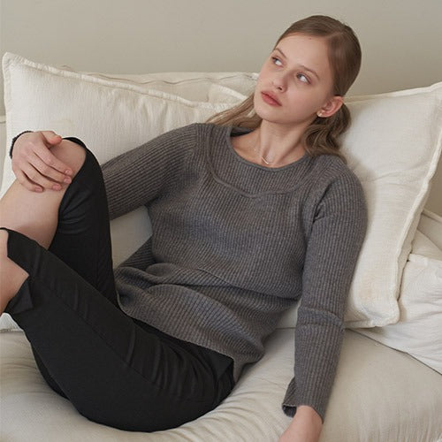LAYERED BALLET KNIT_CH