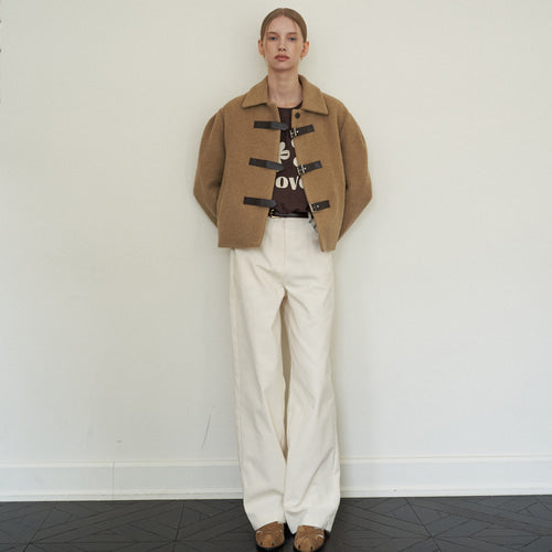 LUZ STRAIGHT CORDUROY PANTS (3COLORS)
