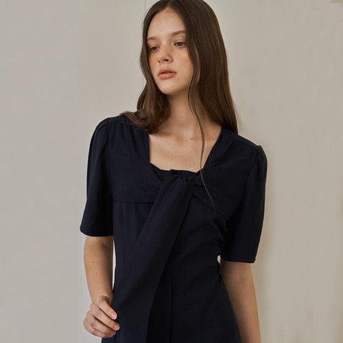 RIBBON BIG BLOUSE_NA