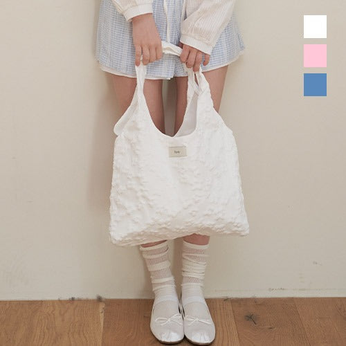 FLOWER SINGLE BAG_3COLORS