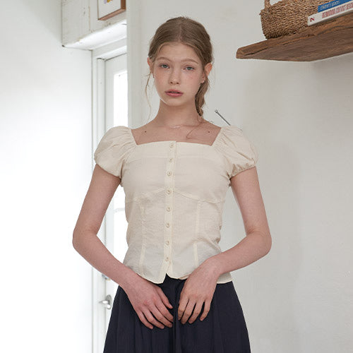 BELLA PUFF BLOUSE_CR