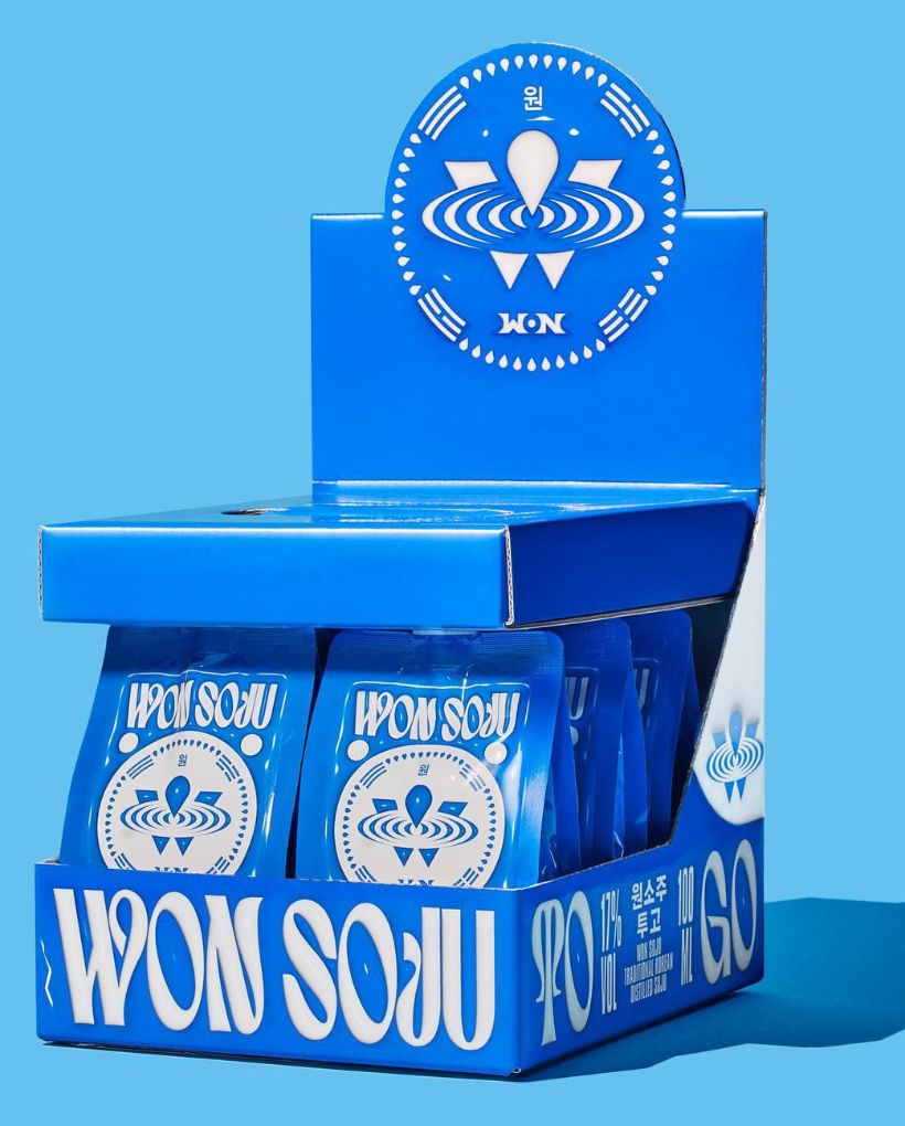 WON SOJU TO GO 100ml 17% 1Pack / 1Box