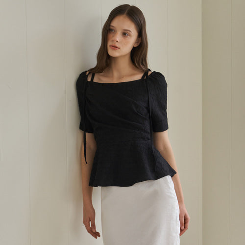 MERMER BLOUSE_BK
