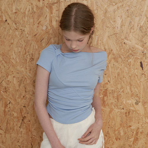 DRAPING BON BLOUSE_BL