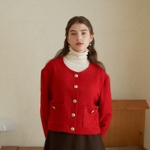 elan jacket-red