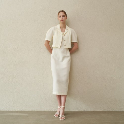 (SET UP) PAGE JACKET NOTED DRESS_IV