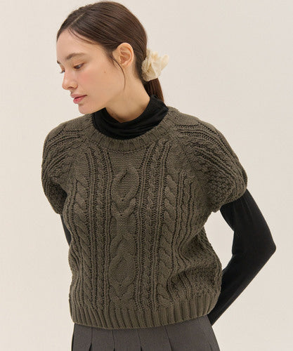 WINTER COZY LAYERD KNIT_K/BR