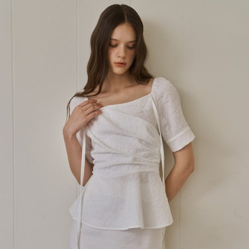 MERMER BLOUSE_WH