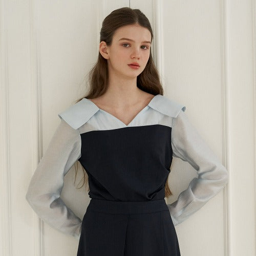SOFT DRAPING BLOUSE(NA)