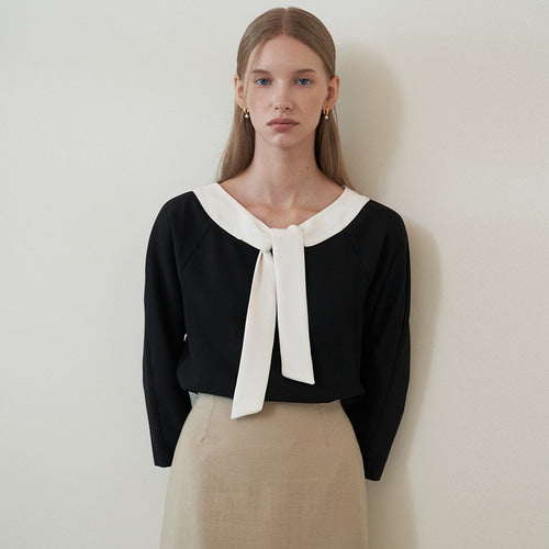 LONDON BLOUSE (BK)