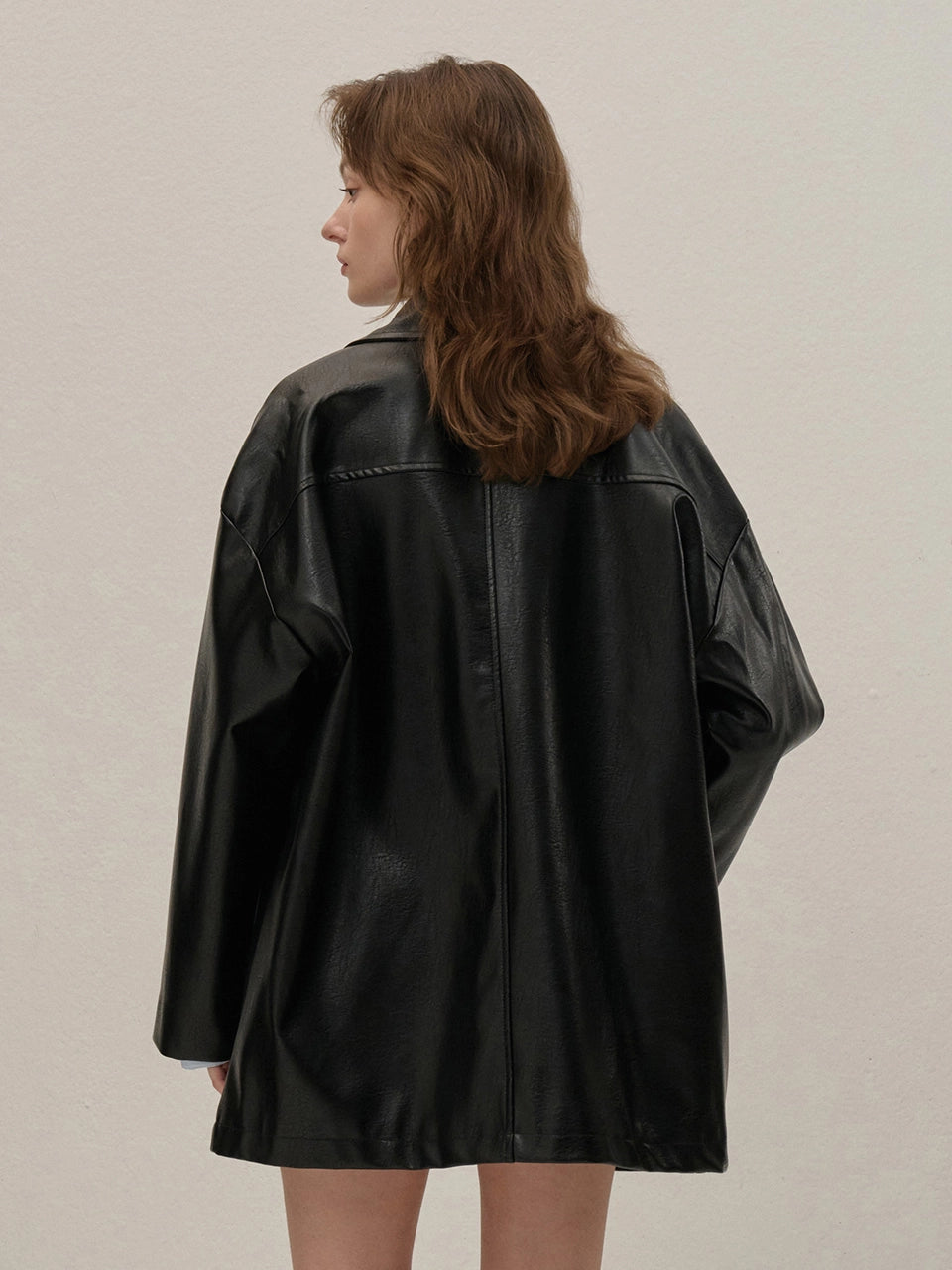 [인플s Pick] HALF LEATHER JACKET