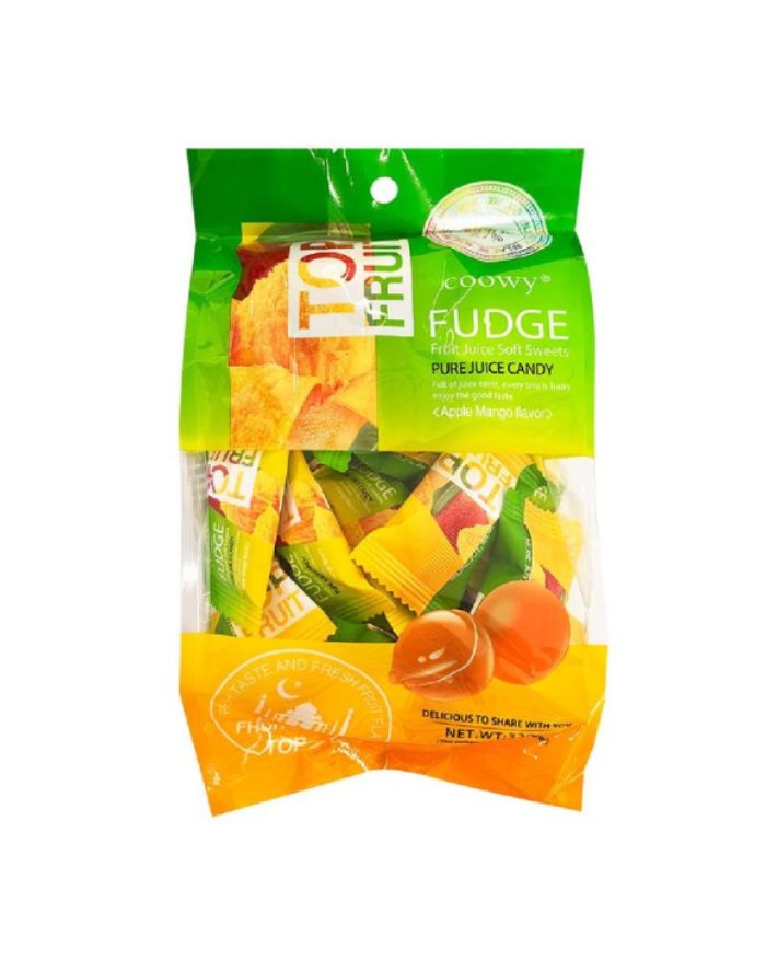 TOP FRUIT Mango/Peach/Green Grape/Apple Mango Pure Juice Candy 320g