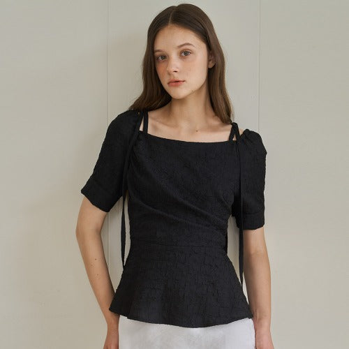 MERMER BLOUSE_BK