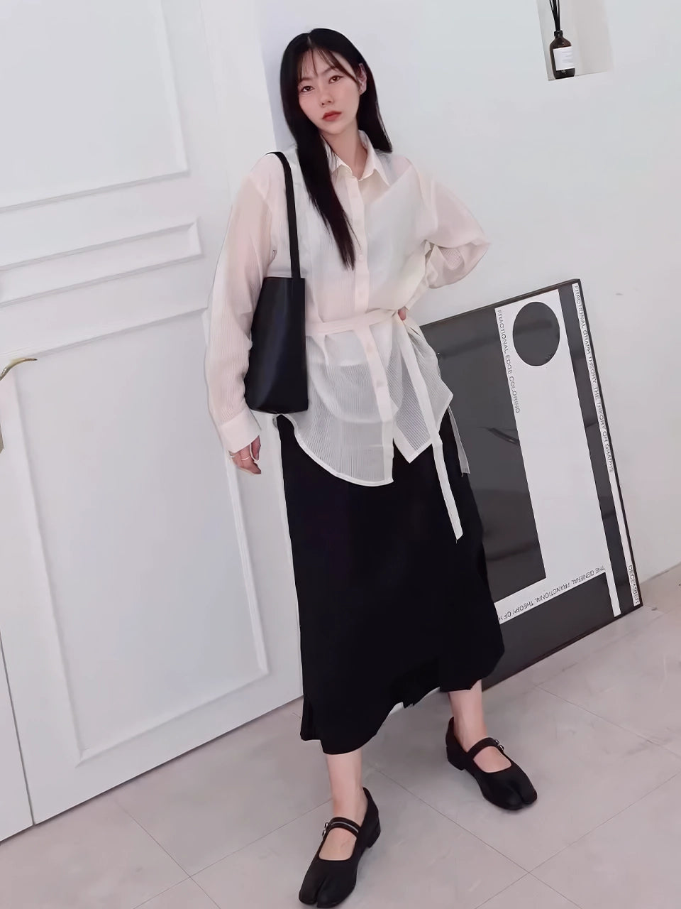 [인플s Pick] HALTERNECK CARDIGAN SET BLUE