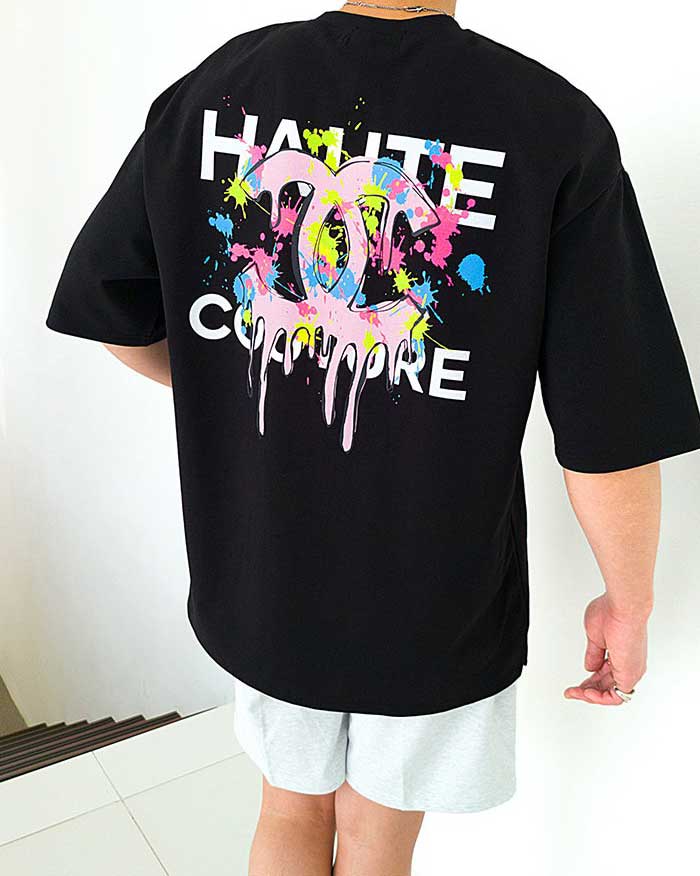 Oversize CC Graphic T shirts