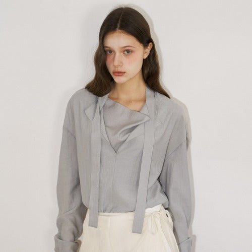 SUMMER LOOSE DRAPING BLOUSE (SB)