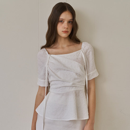 MERMER BLOUSE_WH