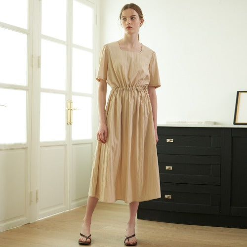 bol dress-beige