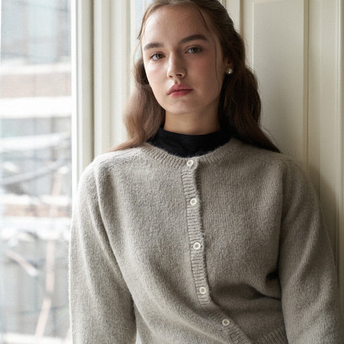 COCO ALPACA CARDIGAN_GR