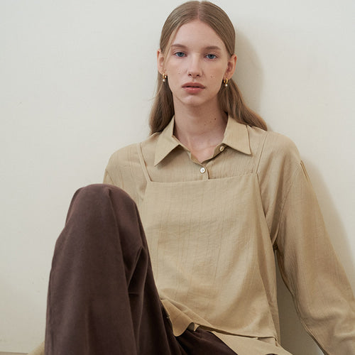 LAYERING PAGE BLOUSE (BE)