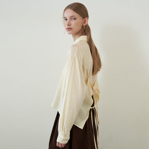 LAYERING PAGE BLOUSE (YE)