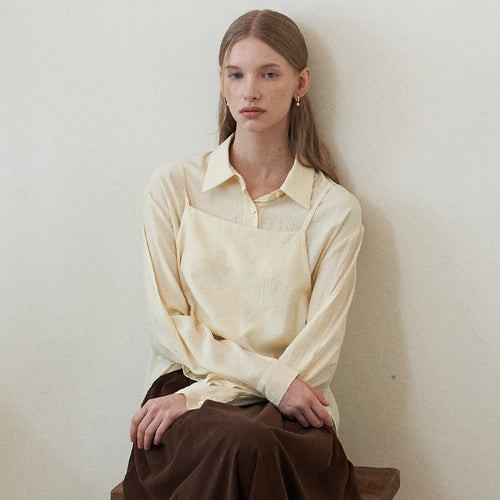 LAYERING PAGE BLOUSE (YE)