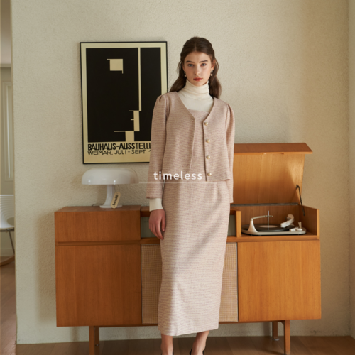 time blouse-pink beige