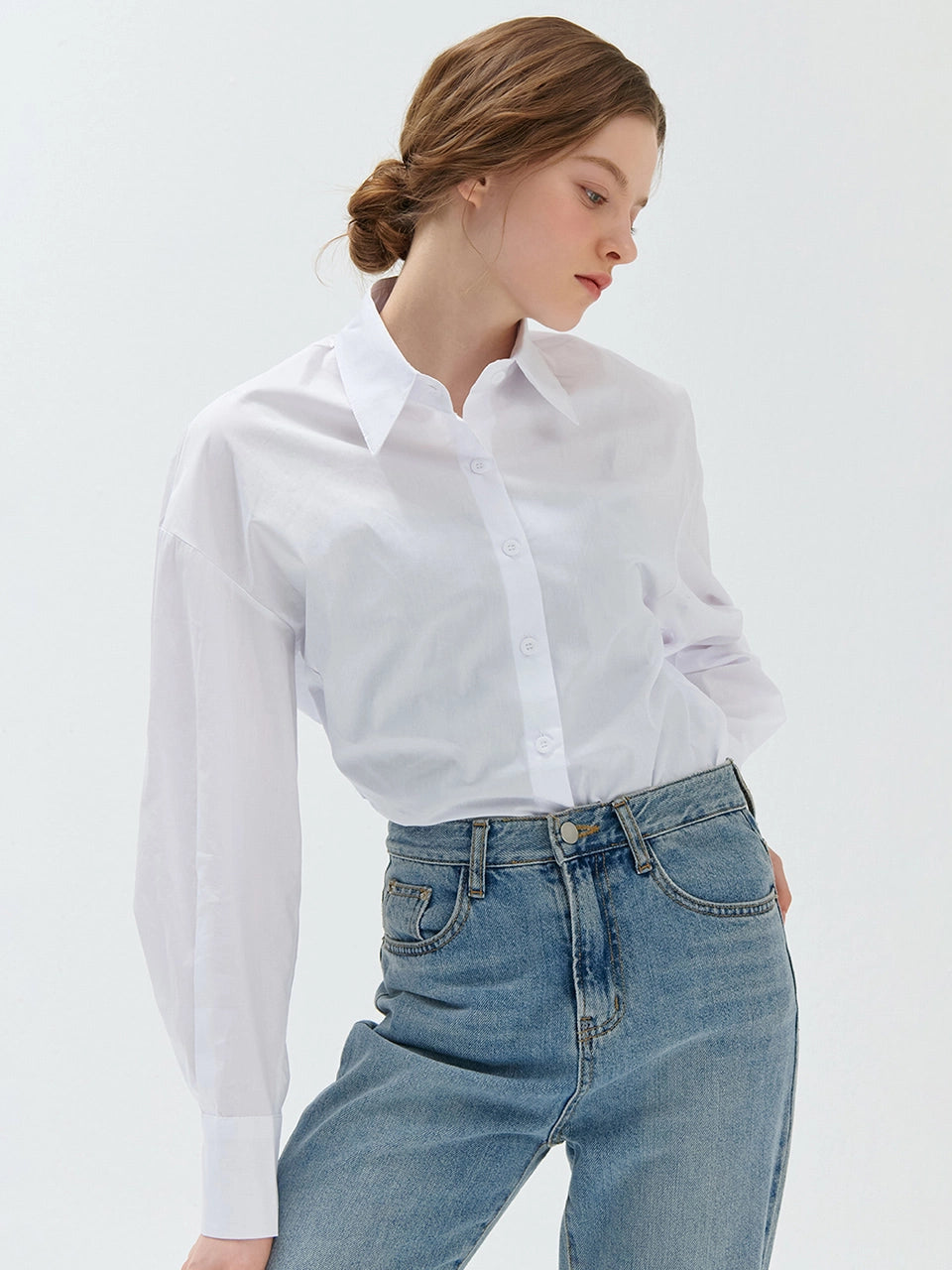 OVER SIZE SHIRT WHITE