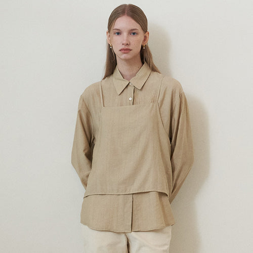 LAYERING PAGE BLOUSE (BE)