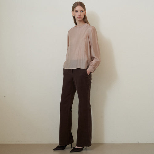 MINIMAL BOOTS CUT CORDUROY PANTS (3COLORS)