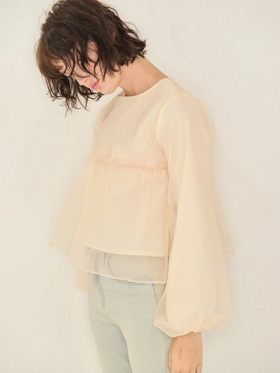 KNIT HOOD IVORY