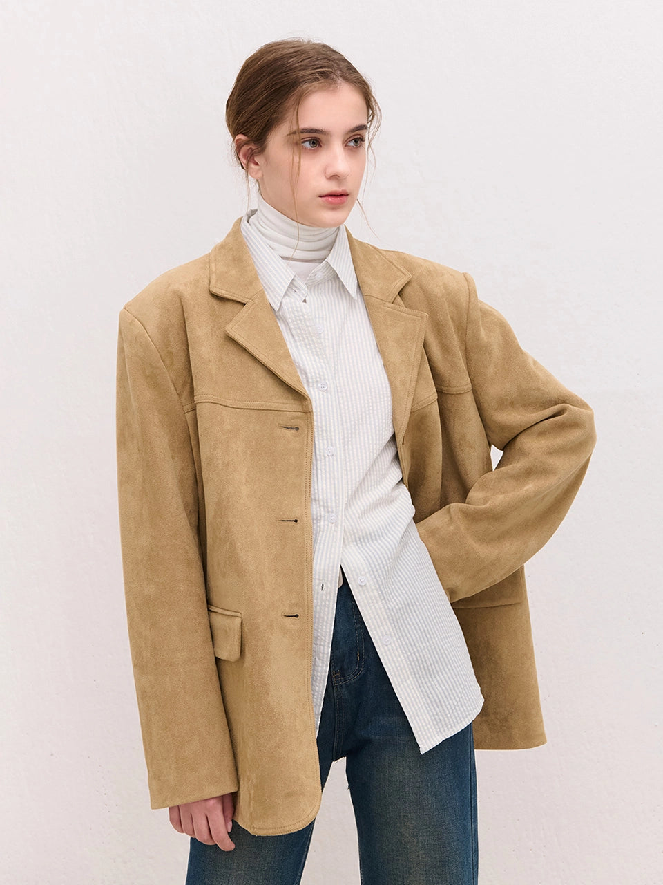 TWEED JUMPER IVORY