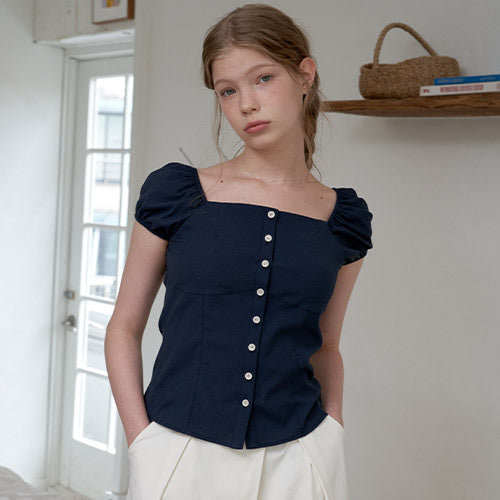 BELLA PUFF BLOUSE_NA