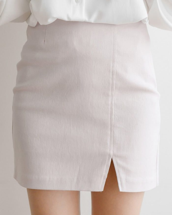 Creme Skirt (4511238914126)