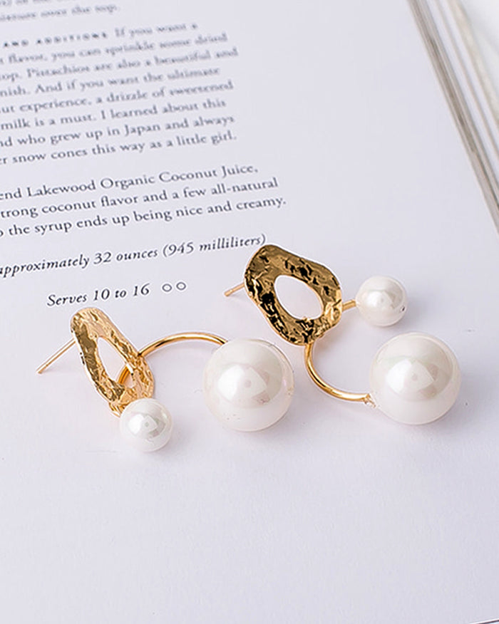 Double Pearls Ronti Earrings (4796173484110)